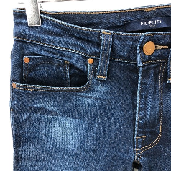 Fidelity Jeans 24 Denim Charlie Chevy Blue Jason Trotzuk - Picture 3 of 16